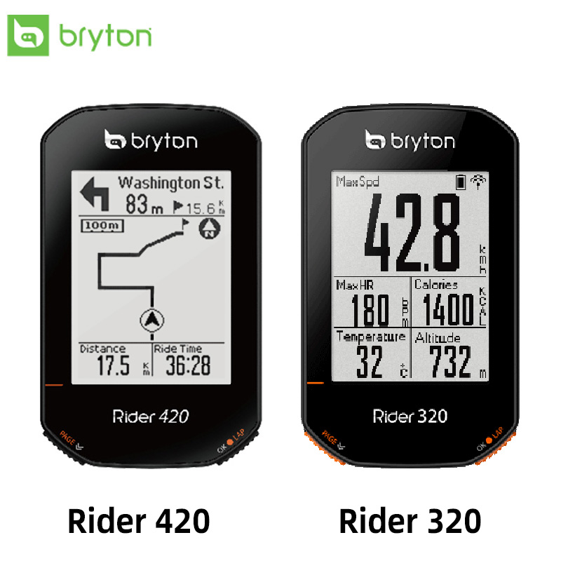 Bryton ̴ 420 320 ̽, GPS  ǻ, ۷ι..